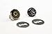 Silver Magnetic Snap Button Clasp Closures for Purses and Handbags - Clothes and Sewing Crafts - No Tools Required - 10mm (3/8
