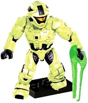 Halo Wars Mega Bloks LOOSE Mini Figure Infected UNSC Spartan Recon with Energy Sword