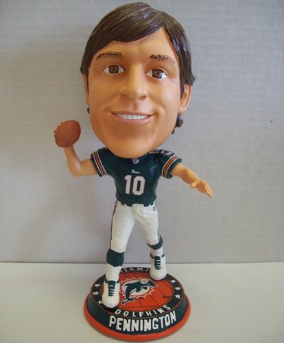 Chad Pennington Miami Dolphins Big Head Bobblehead