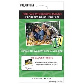 Fujifilm 35mm Slide Film Mailer for 36 Exposure Rolls, Pack of 5. by Fuji