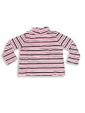 Private Label - Toddler Girls Long Sleeved Turtleneck Top, Red, Black, Pink
