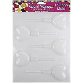 Buy Candy Making Molds-Heart Lollipop by Jo-Ann Stores now!