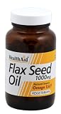 HealthAid Flaxseed Oil 1000mg - 60 Capsules