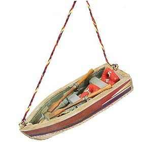 Aluminum Boat Ornament by 
