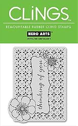 Hero Arts CLINGS Rubber Stamp / Thinking of you