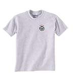 Personalized custom embroidered soccer ball t-shirt