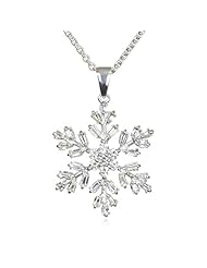 Christmas Snowflake Pendant-18"