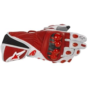 Alpinestars GP Plus Gloves Red / White – Free Shipping – New