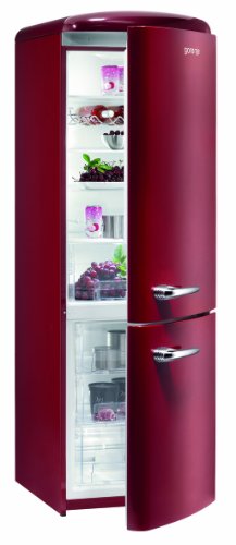 Gorenje Retro Collection RK60359OR - Réfrigérateur/congélateur - pose libre - 342 litres - congélateur bas - Classe A++ - rouge cerise Gorenje Retro Collection RK60359OR - Réfrigérateur/congélateur - pose libre - 342 litres - congélateur bas - Classe A++ - rouge cerise