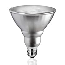 E27 Reflektor-Energiesparlampe von parlat (PAR38, warm-wei&szlig;, 230 Volt AC, 18W, Ersatz f&uuml;r 75 Watt Reflektorlampe, Leuchtmittel, ESL, Kompaktleuchtstofflampe, Strahler, Spot, 230V)