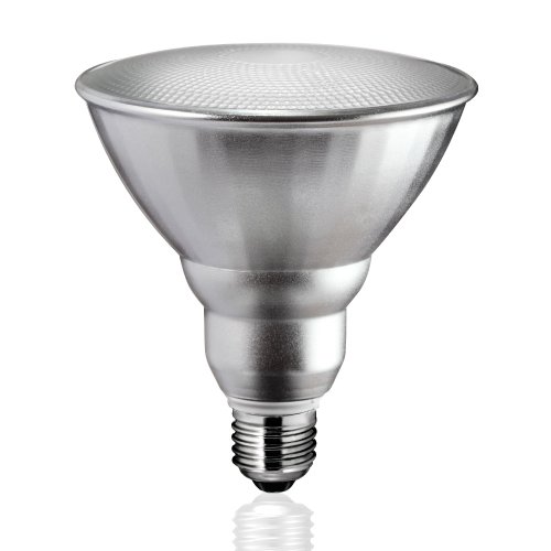 E27 Reflektor-Energiesparlampe von parlat (PAR38, warm-wei&szlig;, 230 Volt AC, 18W, Ersatz f&uuml;r 75 Watt Reflektorlampe, Leuchtmittel, ESL, Kompaktleuchtstofflampe, Strahler, Spot, 230V)