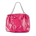 Xhilaration&reg; Large Patent Hobo with Chain -Pink