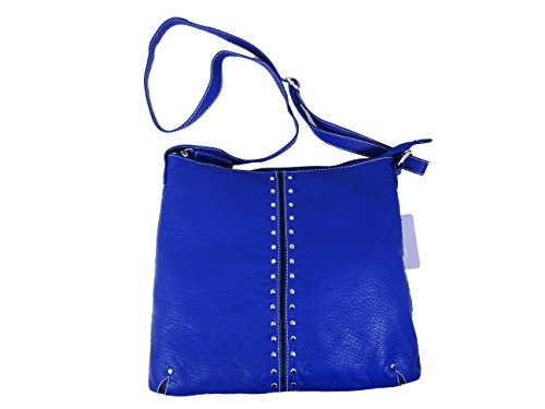 Red by Marc Ecko Pizzaz Collection Sling Handbag (Blue)
