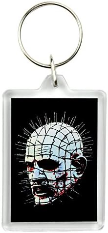 Pinhead Hellraiser Keychain Cenobite Horror Key Ring