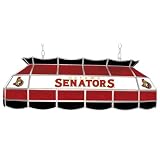 NHL Ottawa Senators Stained Glass 40 inch Lighting Fixture