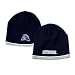 Pittsburgh Classic Knit Beanie in black, gray, and white