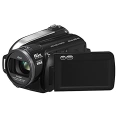Panasonic HDC-HS20 EG-K Full HD-Camcorder (SD/SDHC-Card, 80 GB Festplatte, 16-fach opt. Zoom, 6,9 cm (2,7 Zoll) Display) schwarz
