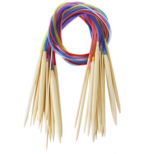 Zxuy 18 sizes 2.0mm-10.0mm 80cm circular knitting needl…