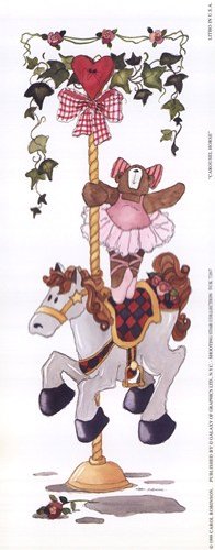 Carousel Horse Poster Print