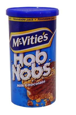 Milk Chocolate HobNobs 9oz by McVities