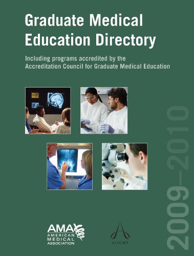 Graduate Medical Education Directory 2009-2010