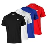 Mens UA TechTM Shortsleeve T Tops by Under Armour (White Medium)