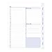 Blueline MiracleBind Project Planner Refill Sheets, 9.25 x 7.25 Inches, 50 Sheets (AFD9050R)