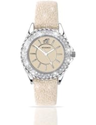Sekonda Womens Quartz Watch with Beige Dial Analogue Display and Beige Strap 4691.27
