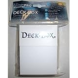 Ultra Pro Solid White Deck Box