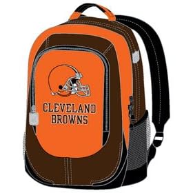 Cleveland Browns NFL Backpack with Embroidered Team Logo
