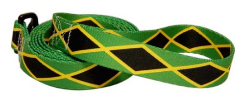 National Flag of Jamaica Dog Leash ... 4 ft