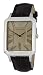 Emporio Armani gents amber dial watch with brown croc strap