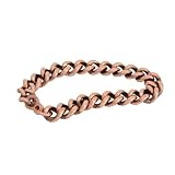 Apex Copper Bracelet, Wide Link Size (3 8)