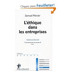 L'�thique dans les entreprises