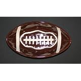 Ceramic Football Platter 12"