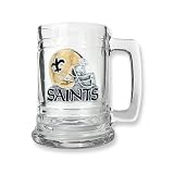 New Orleans Saints 15oz Glass Tankard