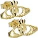 Solid 14KT Gold CLADDAGH Earrings