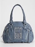 GUESS Gibraltar Satchel, BLUE Review