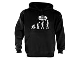 Stop Following Me! Evolution Hoodie funny monkey humen