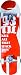 Girl Carroll Till Infinity Skateboard Complete, 7.5-Inch