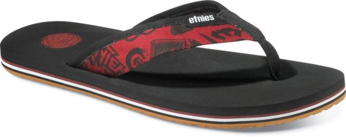 Buy Etnies MIC Mens Beach Sandals in Black Red now!