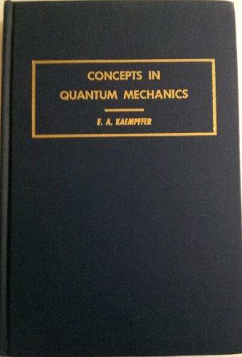 Concepts in Quantum Mechanics (Pure and Applied Physics, Volume 18)