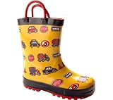 Rainpals Yellow Tdlr Transportation Rain Boot - 9.0
