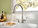 Pfister Cagney 1-Handle Pull-Down Kitchen Faucet with Soap Dispenser, Stainless Steel