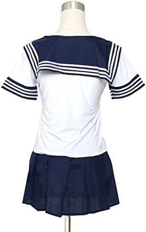 Queeneyes Japanese School Uniform Mini Skirt Cosplay Costume Anime Girl
