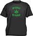 Mi Ganja, Su Ganja Marijuana Leaf Logo Men's Tee Shirt in 12 colors Small thru 6XL