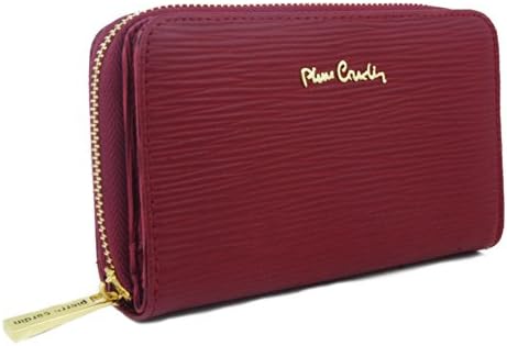 Pierre Cardin PC 503 521.5 ROSSO Red Compact Zip Wallet