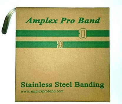 316 Stainless Steel Banding 5/8" Width X 0.02" Thick X 100 Feet