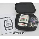 COAX 4 ROOMS CABLE TONER TESTER TRACKER MAPPER CATV W/ CASE PERFECT VISION PVCM4