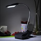 HDE USB Flexible 28 LED 3 Modes Clip-on Light Lamp Bulb PC Mac